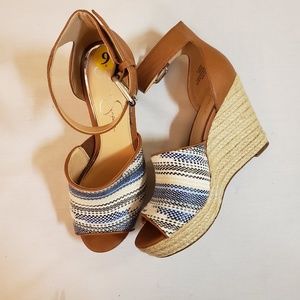 Jessica Simpson wedge heels